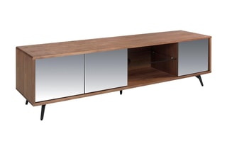 Meuble TV 3 portes 
Imitation noyer