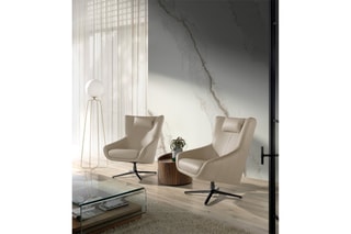 Fauteuil pivotant 
Beige
