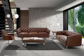 Fauteuil - Cognac