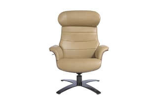 Fauteuil pivotant Beige