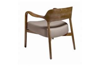 Fauteuil Gris et naturel