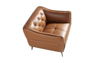 Fauteuil - 
Marron