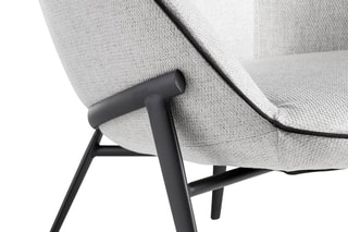 Fauteuil -  Gris et noir