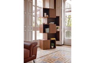 Bibliothèque - Imitation noyer