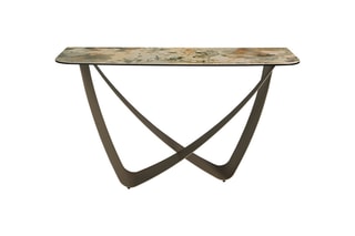 Console - Beige et taupe