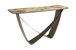 Console - Beige et taupe