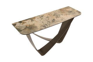 Console - Beige et taupe