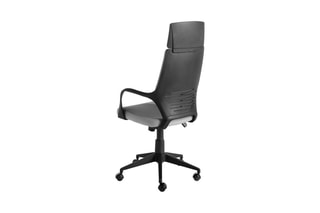 Chaise de bureau - Gris et noir