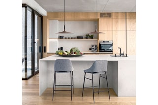 Tabouret de bar - Gris et noir