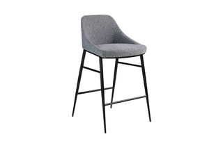 Tabouret de bar - Gris et noir