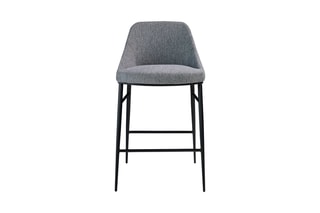 Tabouret de bar - Gris et noir