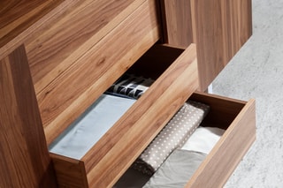 Buffet 2 portes - Imitation noyer
