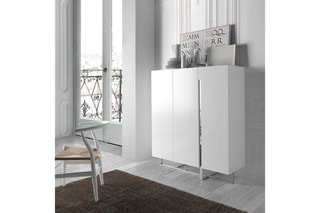 Buffet 3 portes - Blanc