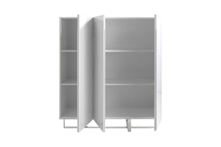Buffet 3 portes - Blanc