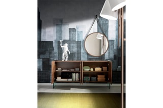 Buffet 4 portes Imitation noyer