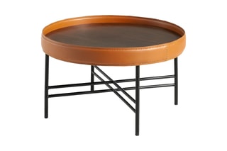 Table basse - Naturel et marron