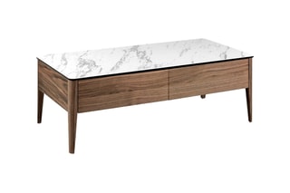 Table basse en porcelaine - 120 x 60 x 40 cm