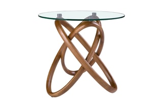 Table basse - Transparent et naturel