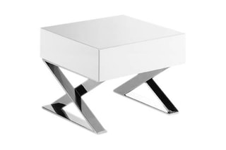 Table d'appoint - Argenté