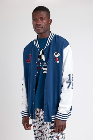 Teddy Snoopy Peanuts - Bleu et blanc