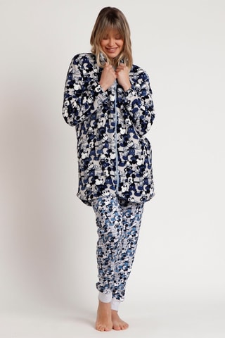 Veste de pyjama Mickey Disney - Bleu marine et beige