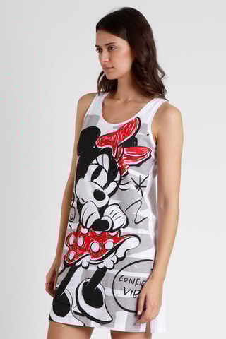 Chemise de nuit Minnie Disney - Blanc