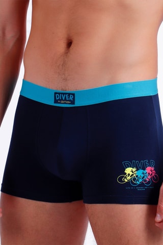 2 boxers - Bleu marine