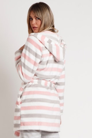 Peignoir Snoopy Snoopy et les Peanuts - Blanc et rose