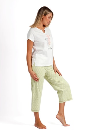 Pyjama - Vert et blanc