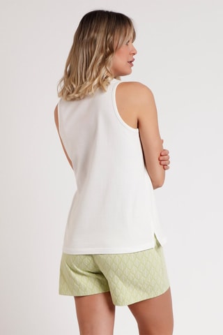 Pyjama - Vert et blanc