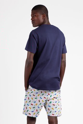 Pyjama - Bleu marine et blanc