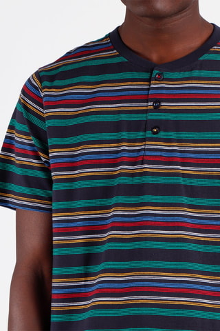 Pyjama - Bleu marine et vert