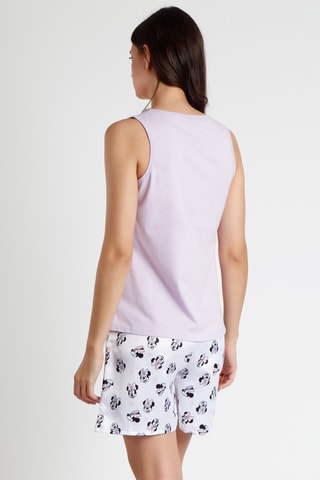 Pyjama Minnie Disney - Violet clair et blanc