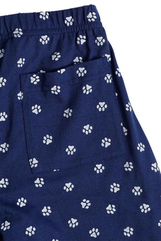 Pyjama Wild Crazy Guy - Gris et bleu marine