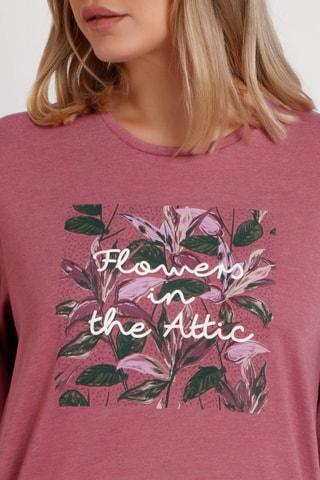 Pyjama - Vieux rose et gris clair