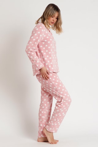 Pyjama en velours - Rose