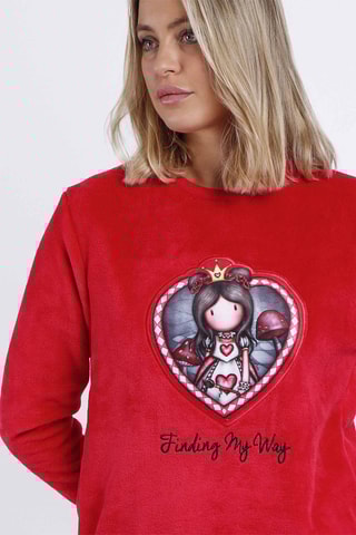 Pyjama Santoro Gorjuss Rouge