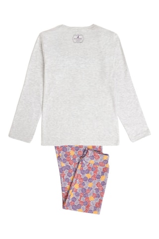 Pyjama - Gris chiné et violet