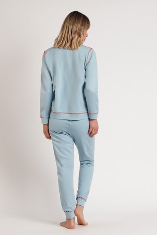 Pyjama Mickey et Minnie Disney - Bleu ciel