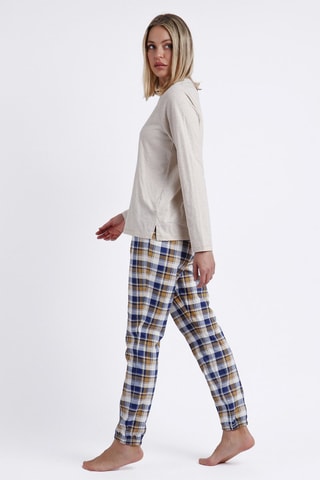 Pyjama Minnie Disney - Beige et bleu