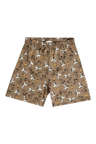 Pyjama Snoopy et les Peanuts - Blanc et marron