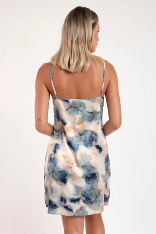 Nuisette - Ecru et bleu marine