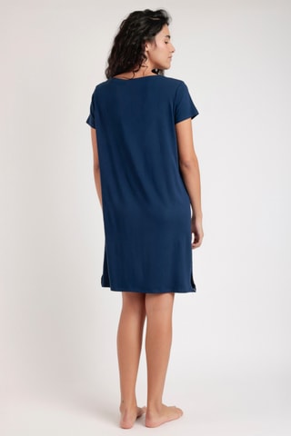 Chemise de nuit - Bleu marine