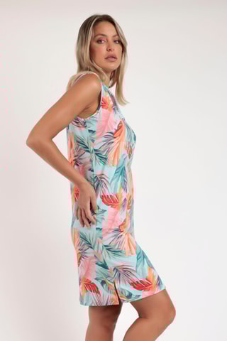 Chemise de nuit - Bleu canard