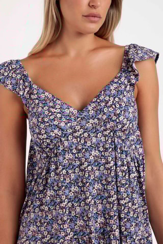 Chemise de nuit - Bleu marine