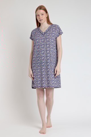 Chemise de nuit - Bleu marine