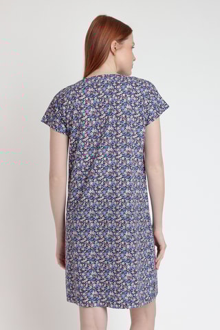 Chemise de nuit - Bleu marine