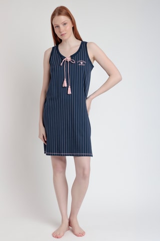 Chemise de nuit - Bleu marine