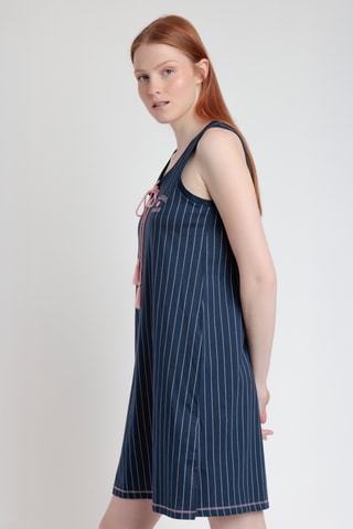 Chemise de nuit - Bleu marine