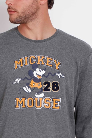 Pyjama Mickey Disney - Gris chiné